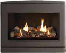 Lining Options Our CL Inset gas fires come with a choice of three smart lining options, each offering an entirely different aesthetic that will not only complement the enticing flames and glowing