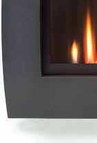 This stunning fire is easy to install as it literally hangs on the wall, rather than slotting into the