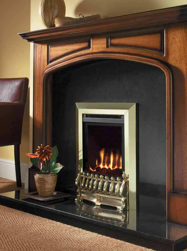 With a net efficiency of 80% the stylish Raglan Balanced Flue is designed to fit into houses without a chimney or flue and its glass front does