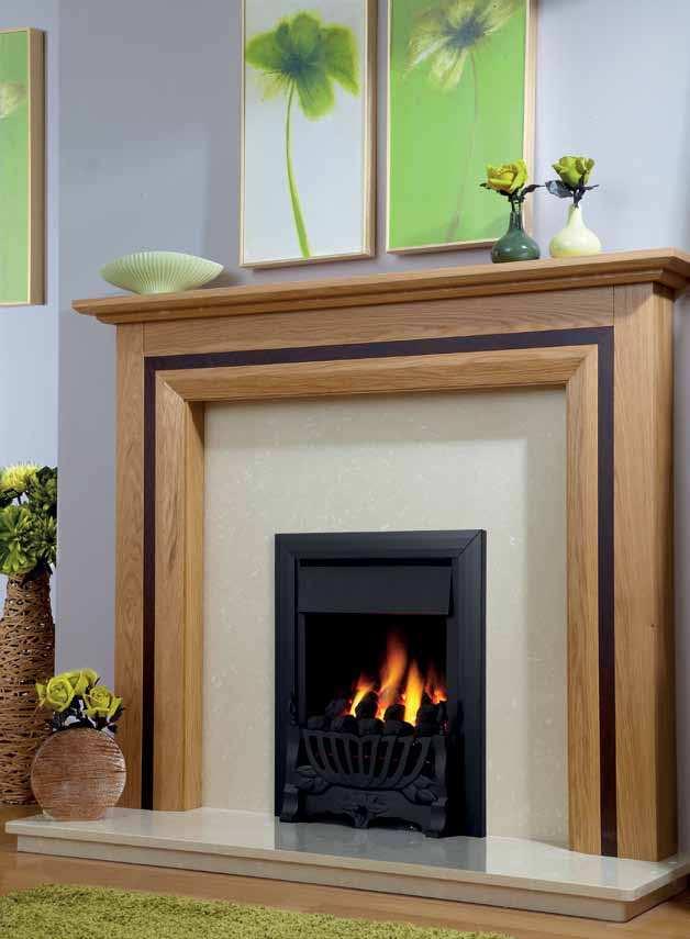 The Kenilworth Plus HE full depth fire will fit most chimney and flue types including a precast flue with a 3" rebate on the fire surround. The 4.