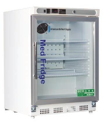 Ventilation design for built-in applications between pharmacy cabinetry PH-ABT-HC-UCBI-0404G The Pharmacy Premier Built-In Under Counter Refrigerators & Freezers take a large step forward in