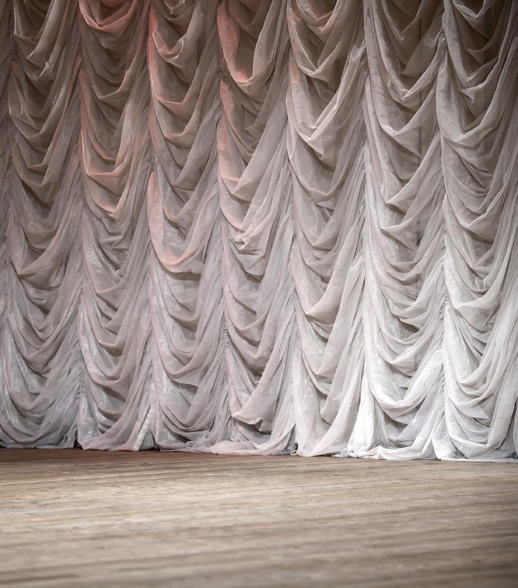 Gauze Commonly referred to as Scrim, a Gauze Backdrop can create a dazzling effect by manipulating the light. The two fabrics that are perfect for this are Scenic Gauze and Sharkstooth Gauze.