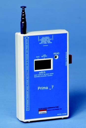 Prima 7 Transport Index Radiation Monitor Victoreen Model 05-582! Eliminates the potential for misreading a meter or scale factor! Fast, accurate, easy to use!