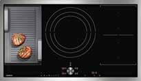 200 Series Gas Cooktop VG 295214AU Impresses with up to 17kW on five burners, automatic fast ignition and electronic flame monitoring ensuring