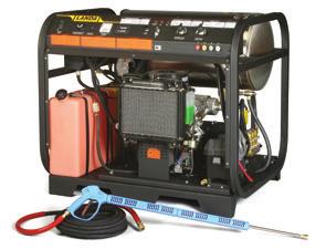 The five PGHW models deliver cleaning power of up to 5000 PSI with a flow rate of up to 5 GPM.