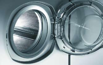 more intensive changing of washing and rinsing liquor more efficient dirt removal more effective drainage when spinning shorter drying times The very finely perforated washer drum also guarantees