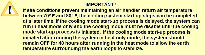 9. If the system is to operate in Heat Only mode, write the final refrigerant charge on the Warranty registration Card and on the inside of the compressor unit on the electrical diagram for future