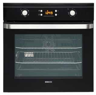 100 auto cut-off Minute Minder OIM2200 Multi function oven with fully programmable LED timer H 59.5cm W 59.4cm D 56.