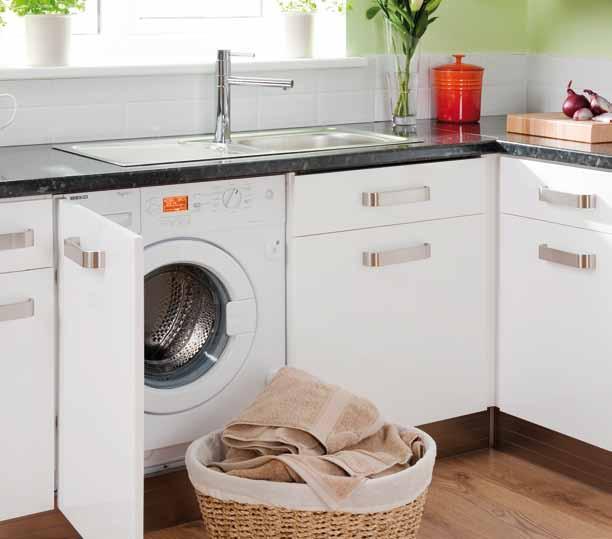 Laundry Integrated Washing Machines Letting Life Happen Beko Laundry Integrate Energy Efficiency and Performance for Modern Living Combining great performance with style, the Beko Built-in laundry