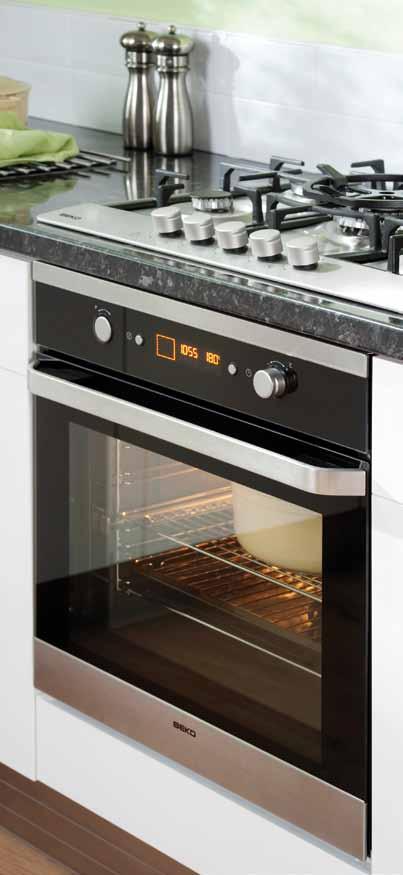 Built-in Single Oven Nano Technology - Keeps glass doors clean The world s lowest energy consumption oven in its class - 0% more efficient than A class Saves 50% more Than A class Nano Tech With