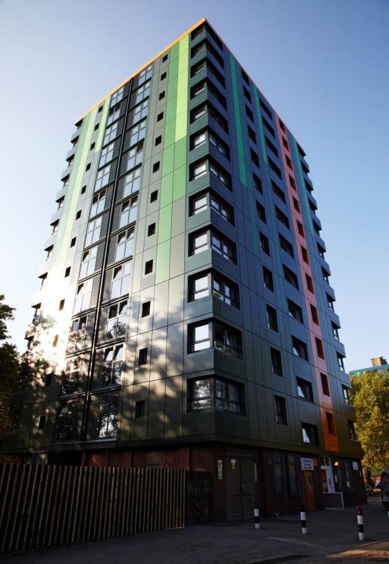 Callow Mount Project, Sheffield 13 storey tower block managed as
