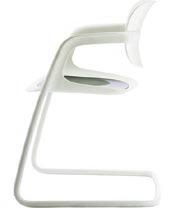 Seat and back in a range of colours Chrome frame Scoop LP2 Plastic sidechair seat Plastic & Chrome 167 LP2A