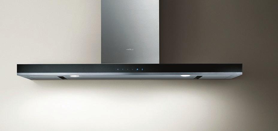 FEATURES. HORIZONTE. Sleek and stylish. HORIZONTE is a slimline stainless hood, featuring a black glass display with touch control for ultimate ease of use.