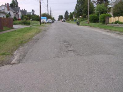Existing Conditions of Residential Streets The City of Tacoma has an extensive grid network, along with curvilinear streets in some areas, of local residential streets primarily serving lower-density