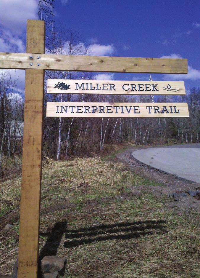 Learn More About Miller Creek The Miller Creek ravine provides opportunities for education, solitude, recreation and stewardship of natural resources.