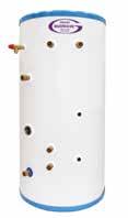 rant High Performance cylinder range uplex stainless steel unvented indirect, mains pressure cylinders with single coil versions for air source heat pumps and a twin coil option for combining an