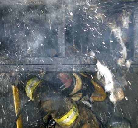 Fighting fires in attics and other confined spaces with cellulose insulation is physically demanding.