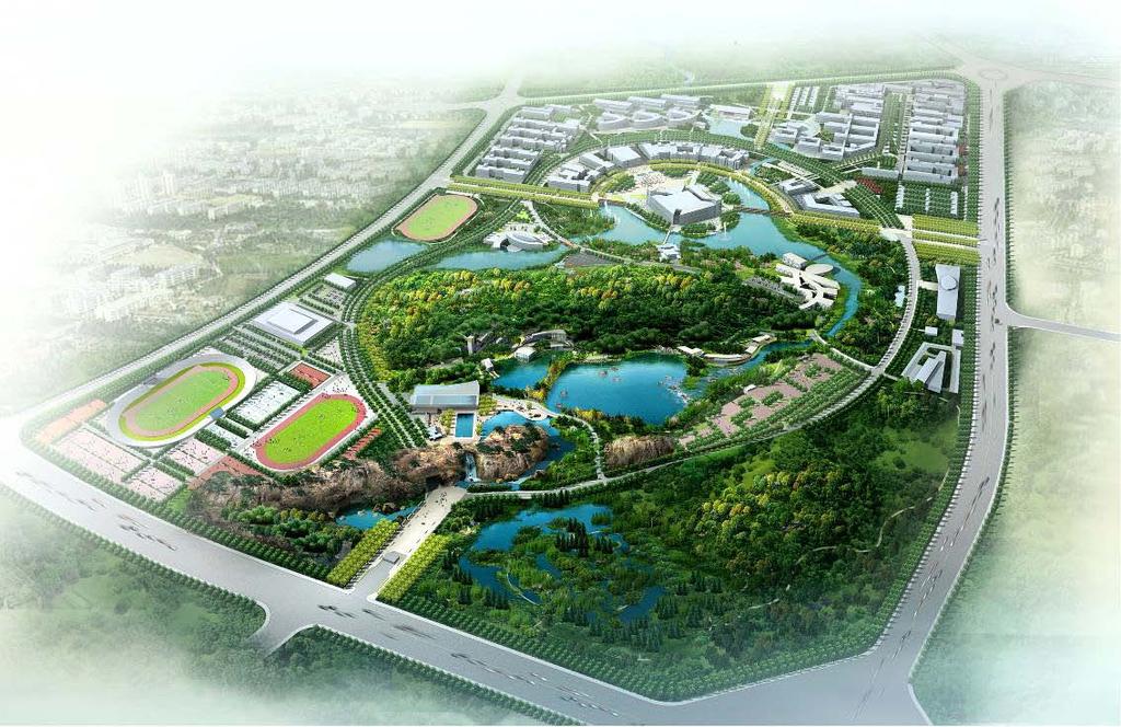 Fuzhou University New Campus Landscape Planning & Design