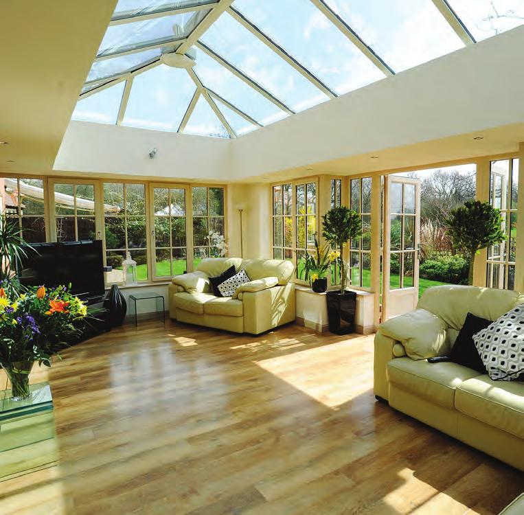 Our guarantee period is for a full ten years and covers the frames, roof, glazing