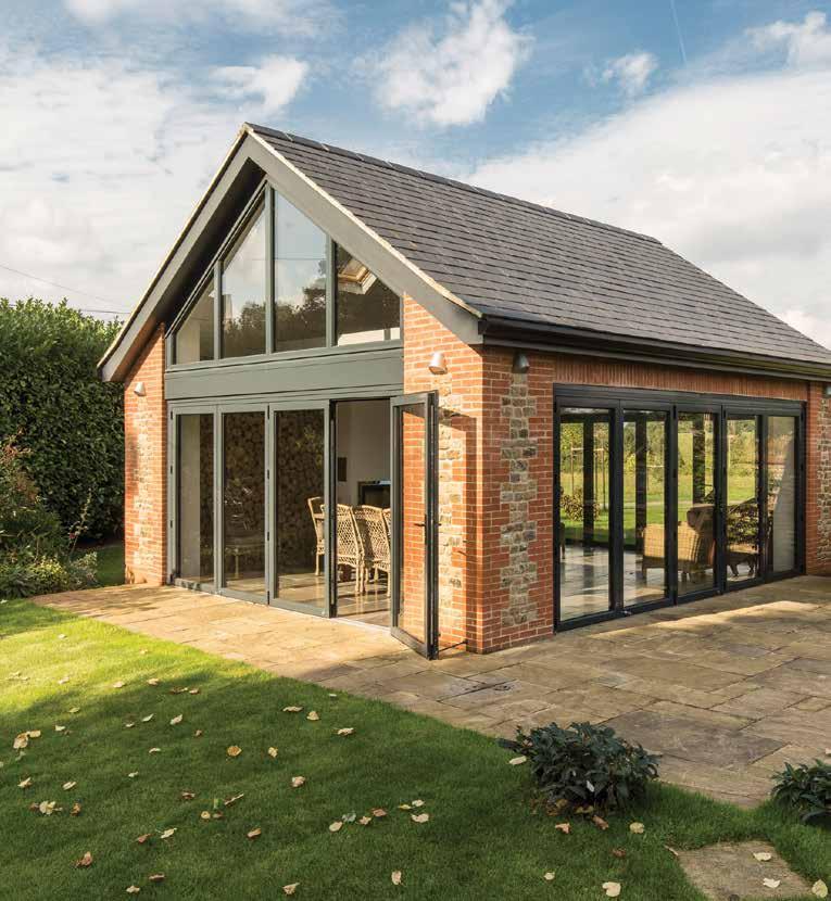 Garden Rooms A Marston & Langinger garden room is a free-standing double glazed structure situated separately