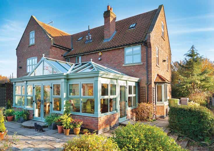 Stylish & inspirational spaces Ensure your new orangery blends in beautifully with your residence and its surroundings by choosing one of our designer colours, specially selected to complement homes