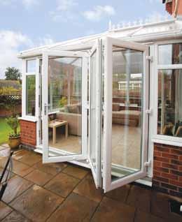 Bring the outside in Transform your home with beautiful folding doors and make the most of a lovely garden. Bi-fold doors open up your home and create stylish open plan areas.