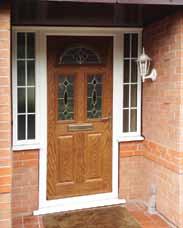 Doors come with galvanised steel reinforced frames and multi-point locks to ensure maximum security.