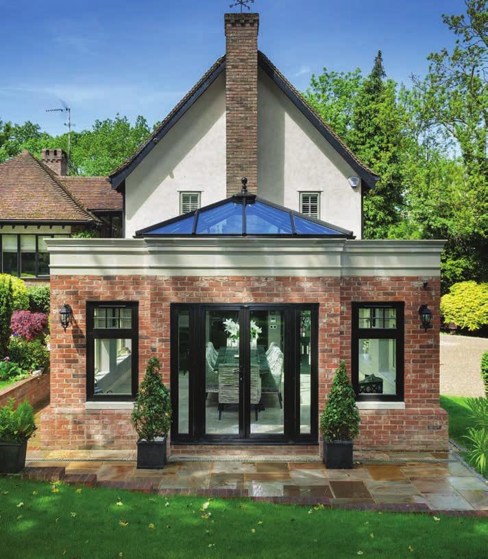 PERSONALISE Your Residence 9 windows, doors and orangeries are not only stylish, they will withstand the test of time too.
