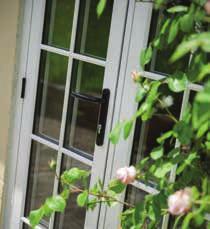 The flush sash exterior is timeless and all the glass sightlines are perfectly equal providing symmetry and style not