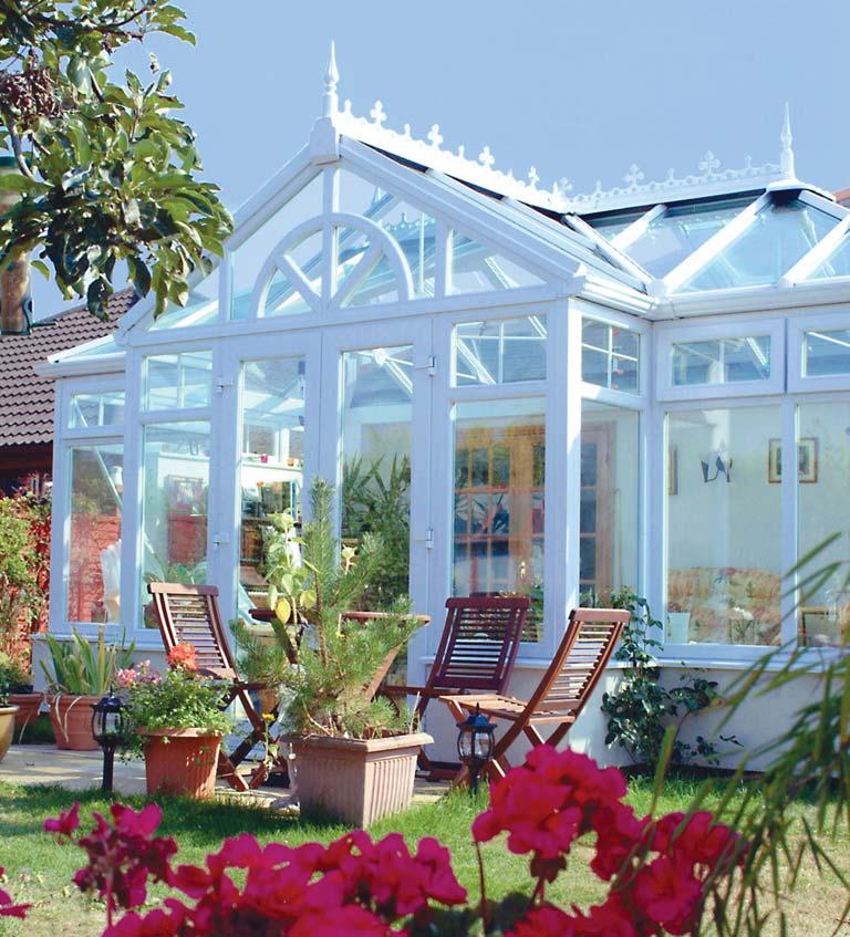 Case study Mr & Mrs Bird are the owners of this magnificent T-shaped conservatory which they had