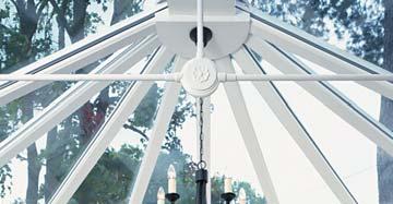 Cornice Crestings and finials Crestings and finials are the decorative fittings that run along the top of your conservatory roof.