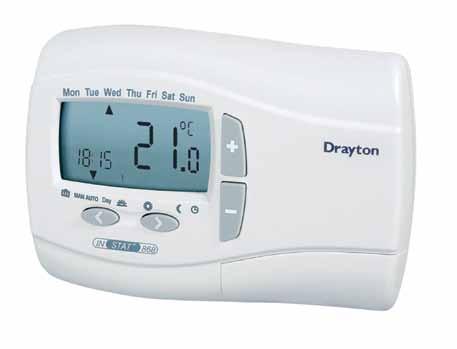 uk 0844 556 1818 Thermostats & Connection Strips Thermostats Wireless The RTR-E 6124 room thermostat has a high control accuracy that can be used to control temperature in individual rooms and zones.