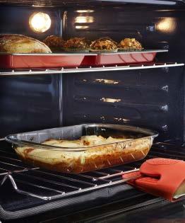 21 OVENS our ovens are built-in, fitting perfectly in both base or high kitchen cabinets.