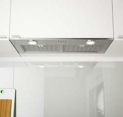 41 WALL-MOUNTED These hoods are design features. We offer a variety of shapes and finishes.