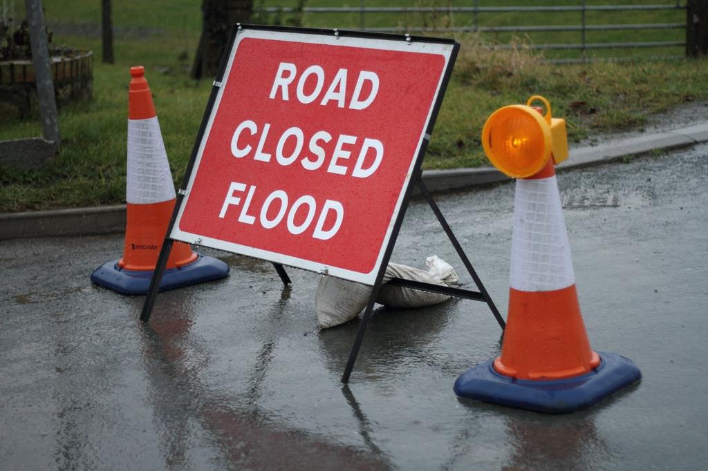 DEFINITIONS Surface Water Flooding Flooding due to increased flow volumes in river and stream beds reaching over their banks, increased flow volumes released from breached dams and impoundments, high