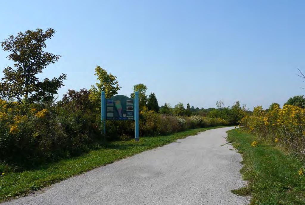 and cycling route. This route will continue to provide emergency access for Ontario Shores.