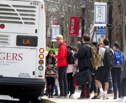 Recommendations were centered around the following themes: Transforming the student experience Improving campus connectivity Accommodating all travelers Navigating Rutgers efficiently The