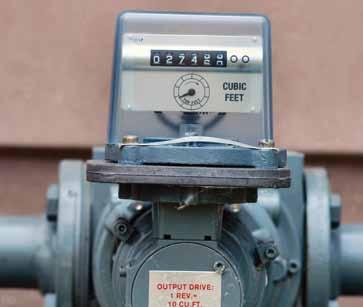 Gas Leak Detection is possible with the use of airflow sensors on a gas meter to find small amounts of gas flow so that even the smallest leaks in a gas system are reported.