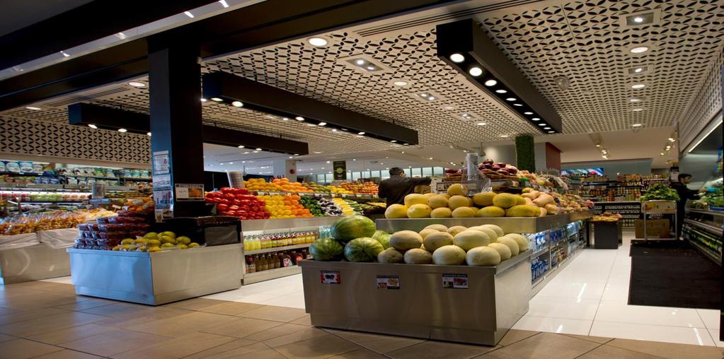 supermarket Utilize Sensors, Controls and IoT to create a comfortable