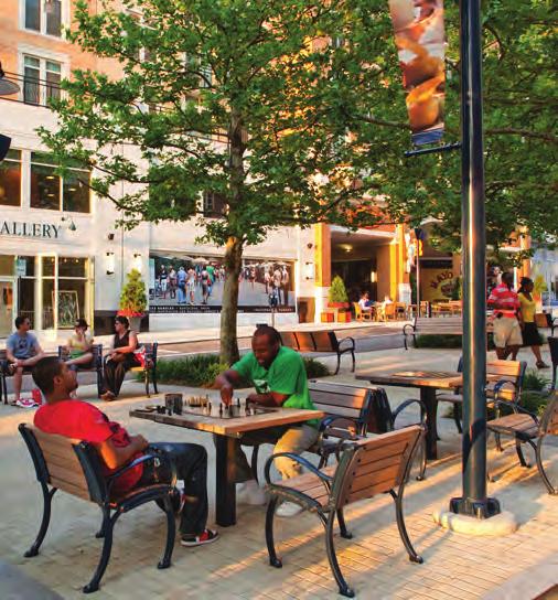 Source: GehlArchitects Shared streets create expanded, active public spaces that