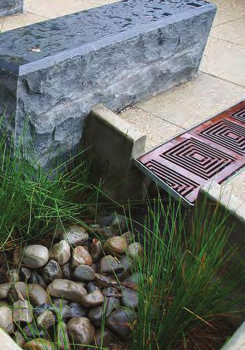 They can have a variety of plants including herbaceous plants, grasses, shrubs and in some instances, trees. Often, they contain underdrains to convey treated and surplus water to storm drains.