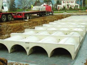 Underground Detention/Retention Vaults These underground structures designed to manage excess stormwater runoff on a developed site, often in urban areas.