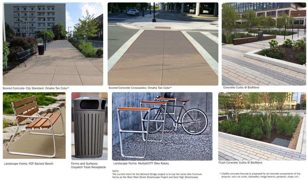 Urban Design - Site Furnishings & Materials High Visibility Crosswalk