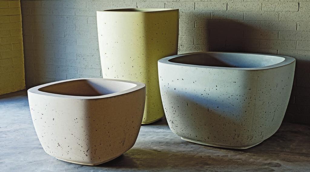 KORNEGAY Handcrafted concrete containers of