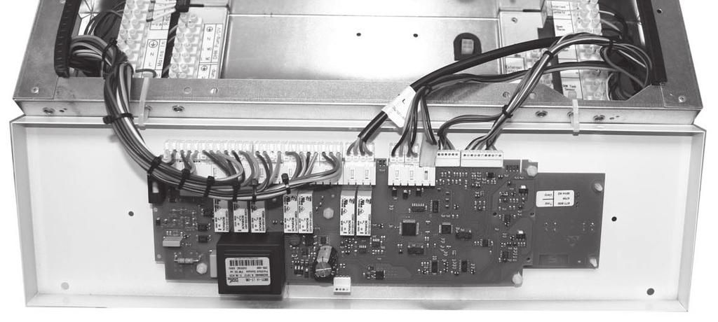 SERVICING 67 MAIN PCB REPLACEMENT 1. Refer to Frame 51. 2. Remove the upper front panel & put the control panel into the service position. Refer to Frame 53. 3.