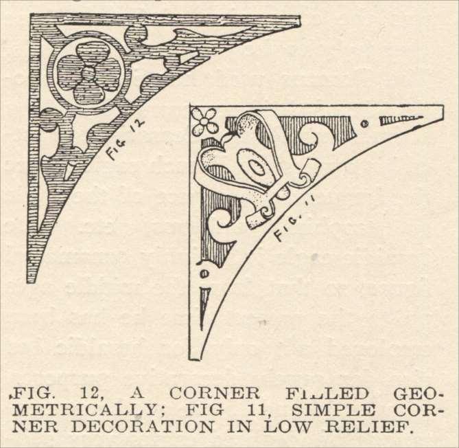 Fig. 12. A corner filled geometrically; Fig. 11.