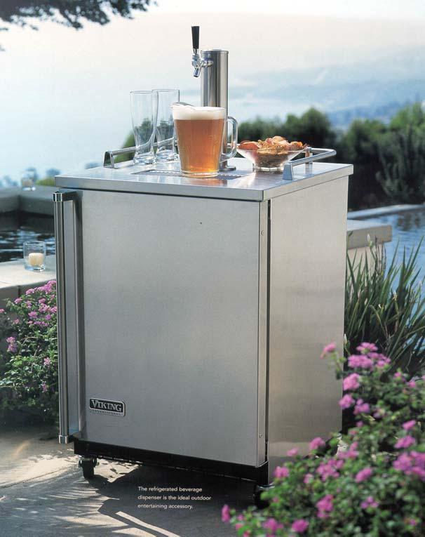Beverage Dispenser Models available for built-in and freestanding