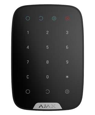 KeyPad Two-way wireless keyboard Ajax KeyPad helps to manage the Ajax security system. Arm the system with a passcode or with the press of a button.