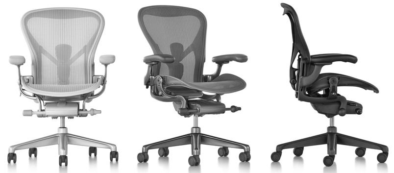 TASK CHAIRS continued Herman Miller AERON Task Chair All Space Mark Allberg mark@allspace.ca 306-956-6767 With fully adjustable arms $825.