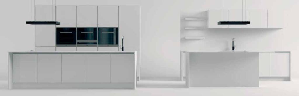 Try a bank of Tall Units Tall appliance housings create a stunning backdrop to the kitchen whilst offering maximum storage space.